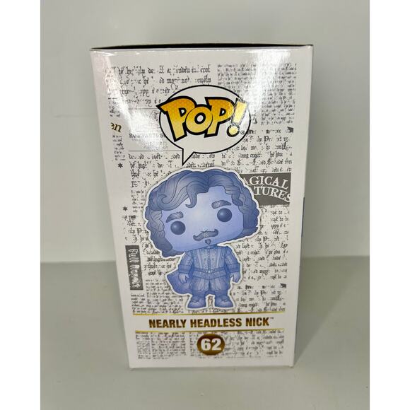 Harry Potter Signed John Cleese Nearly Headless Nick #62 Funko JSA - Picture 3 of 8